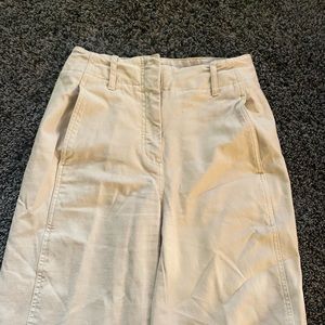 Aritzia Wilfred cream dress pants - wide leg